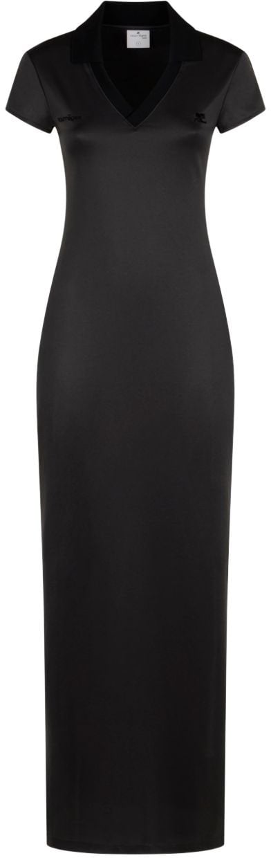 COURREGES Dresses Black Zwart
