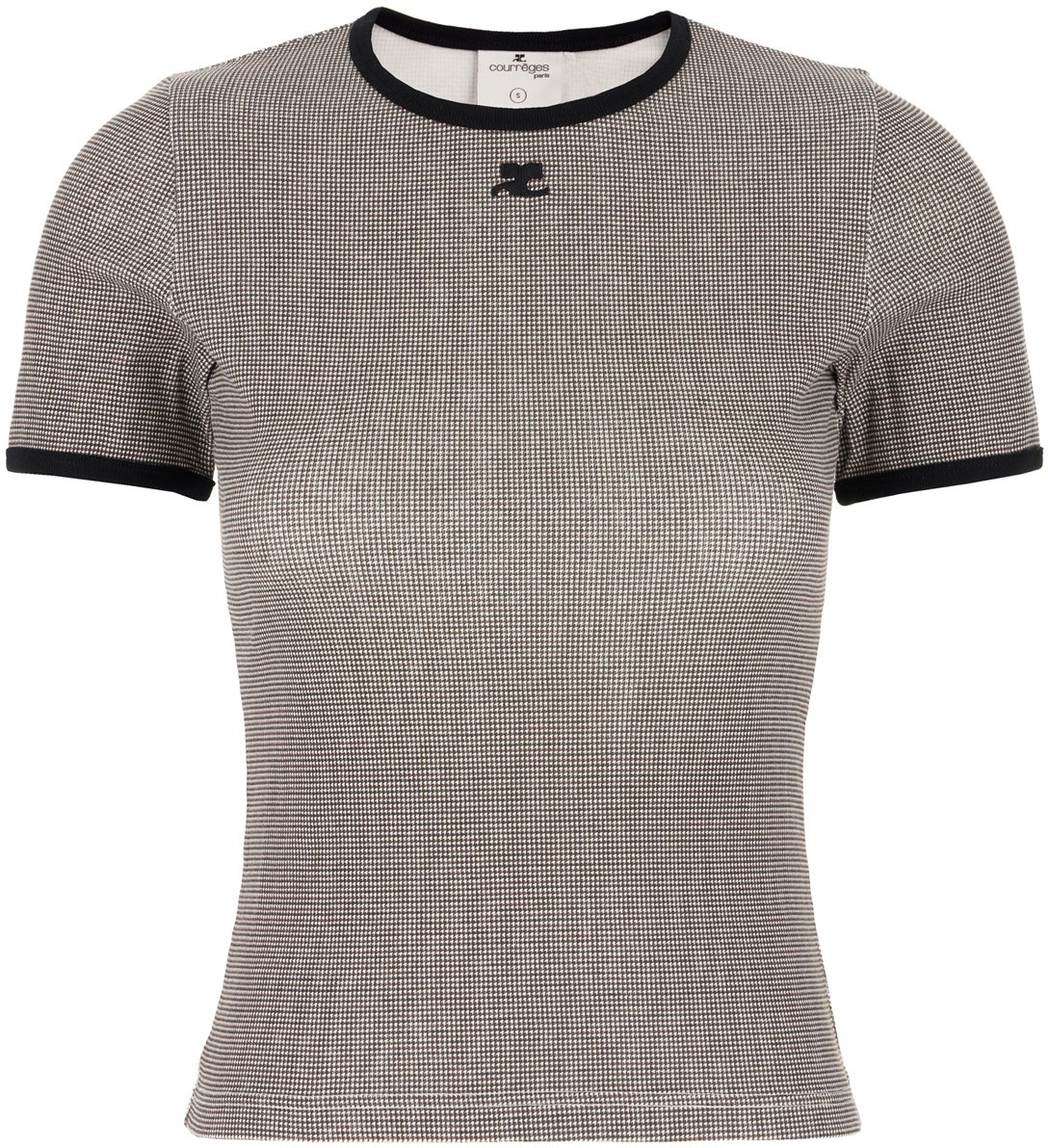 COURREGES Courreges Printed cotton t-shirt Divers