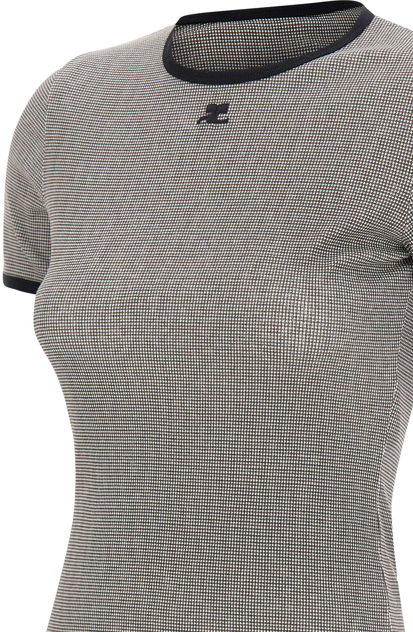 COURREGES T-Shirts And Polos Multicolor Lichtgrijs