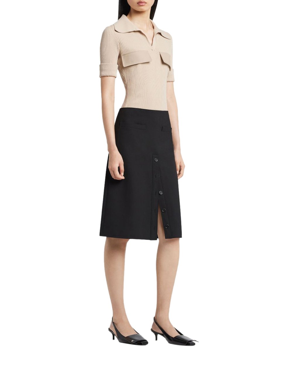 COURREGES T-Shirts And Polos Cappuccino Bruin