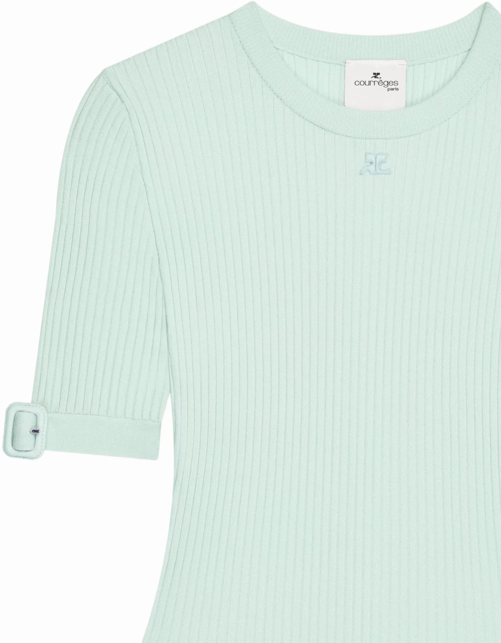COURREGES Top Mint Green Groen