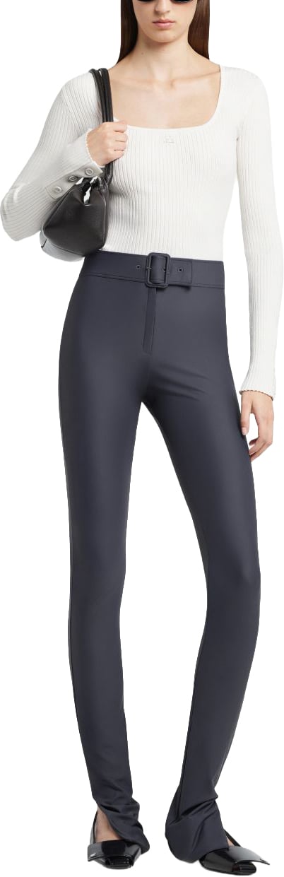 COURREGES Top White Wit