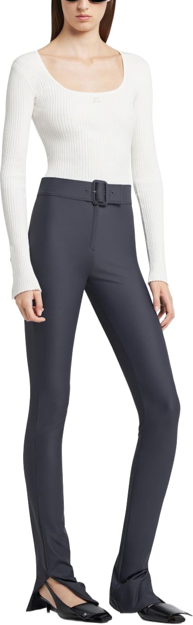 COURREGES Top White Wit