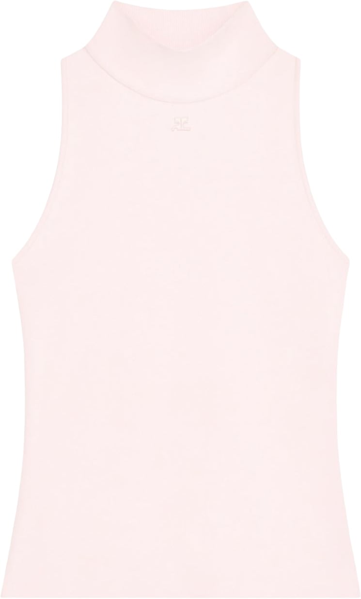 COURREGES Top Light Pink Roze