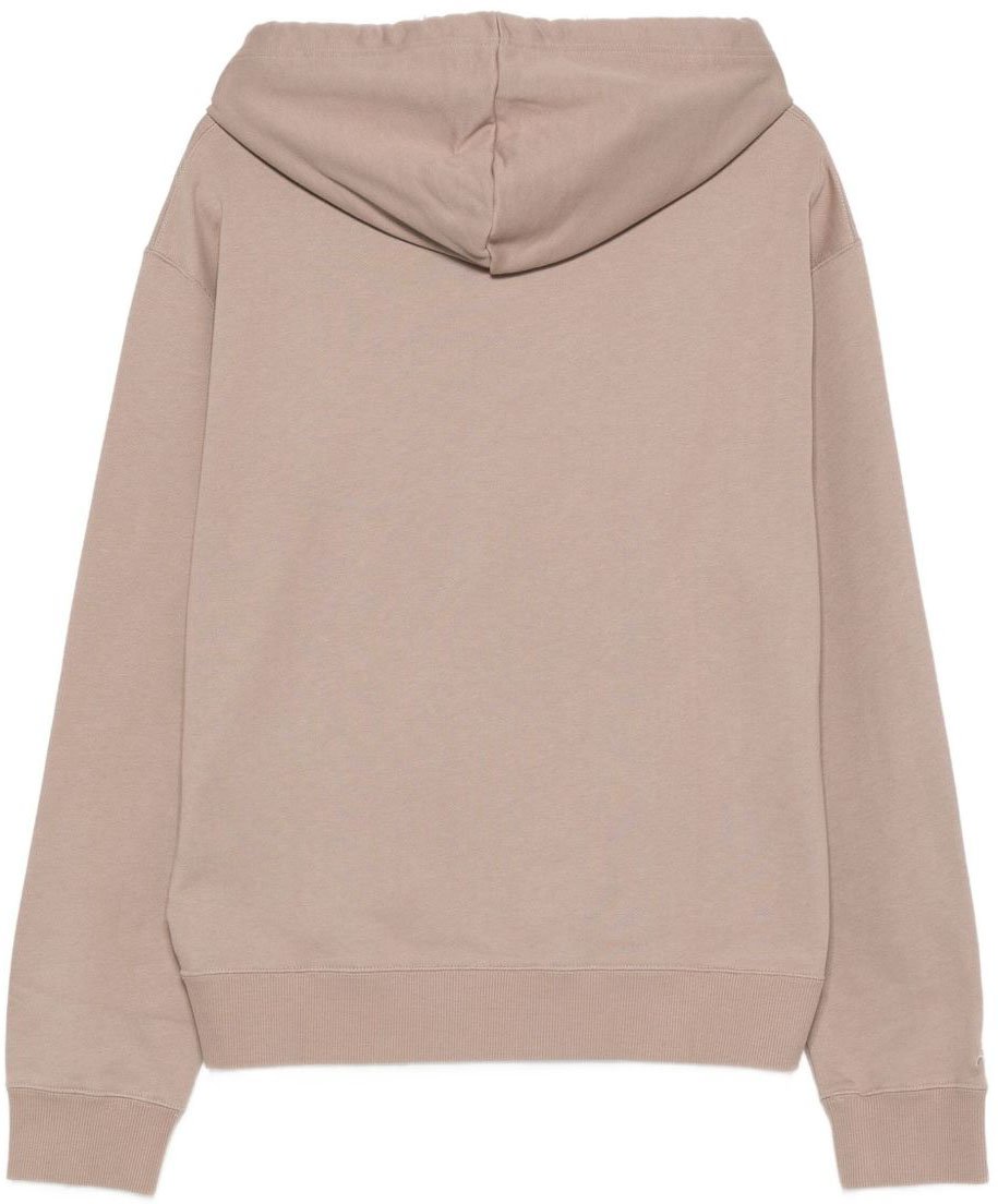 COURREGES Light Brown Drawstring Hoodie Neutraal