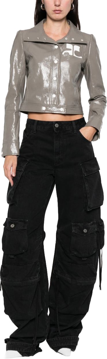 COURREGES Jackets Marrone Chiaro Bruin