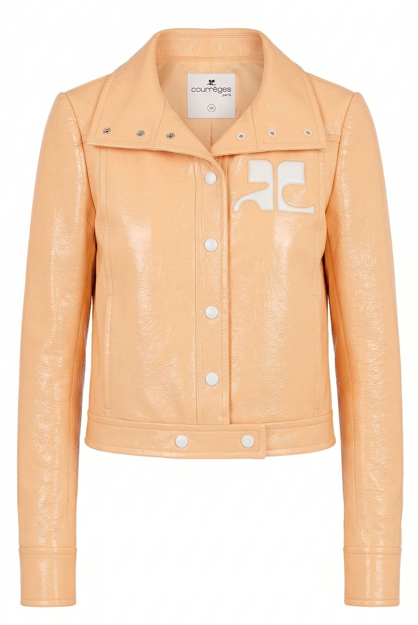 COURREGES Coats Arancio Oranje