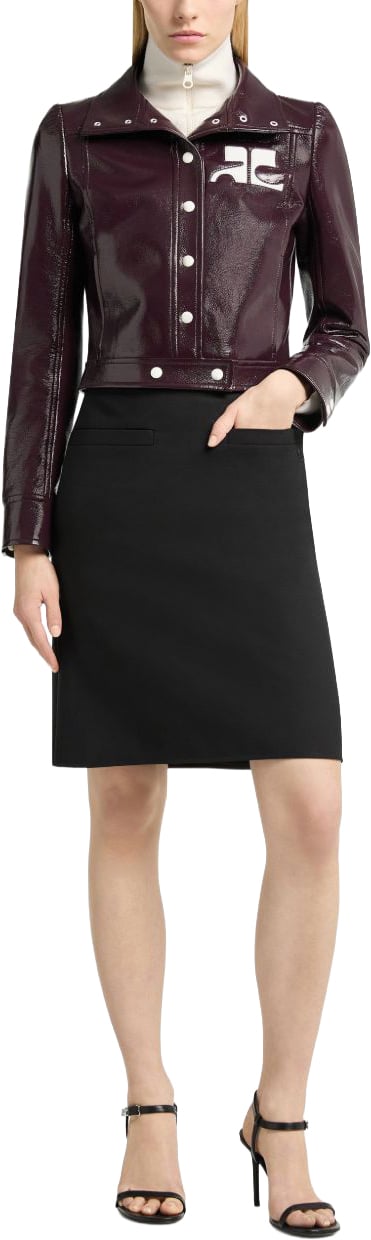 COURREGES Jackets Bordeaux Maroon