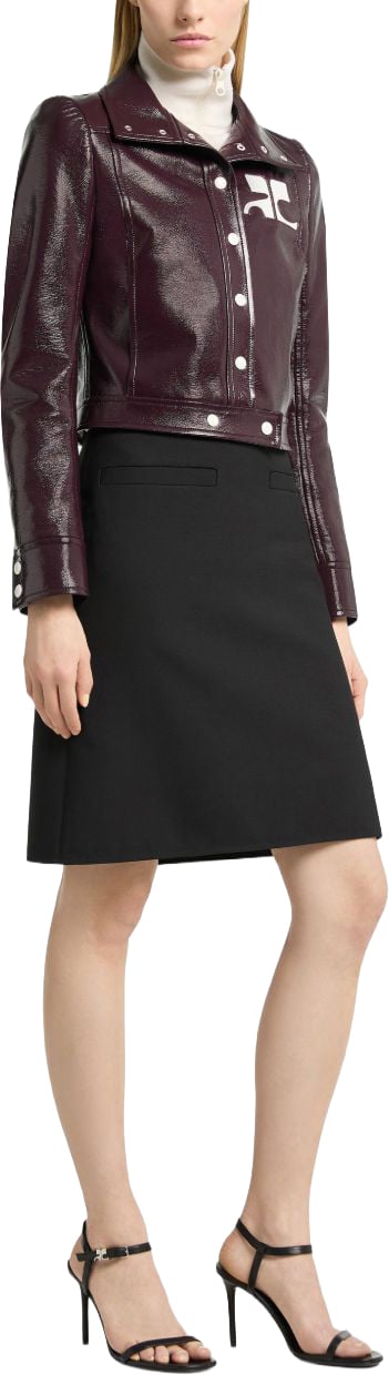 COURREGES Jackets Bordeaux Maroon
