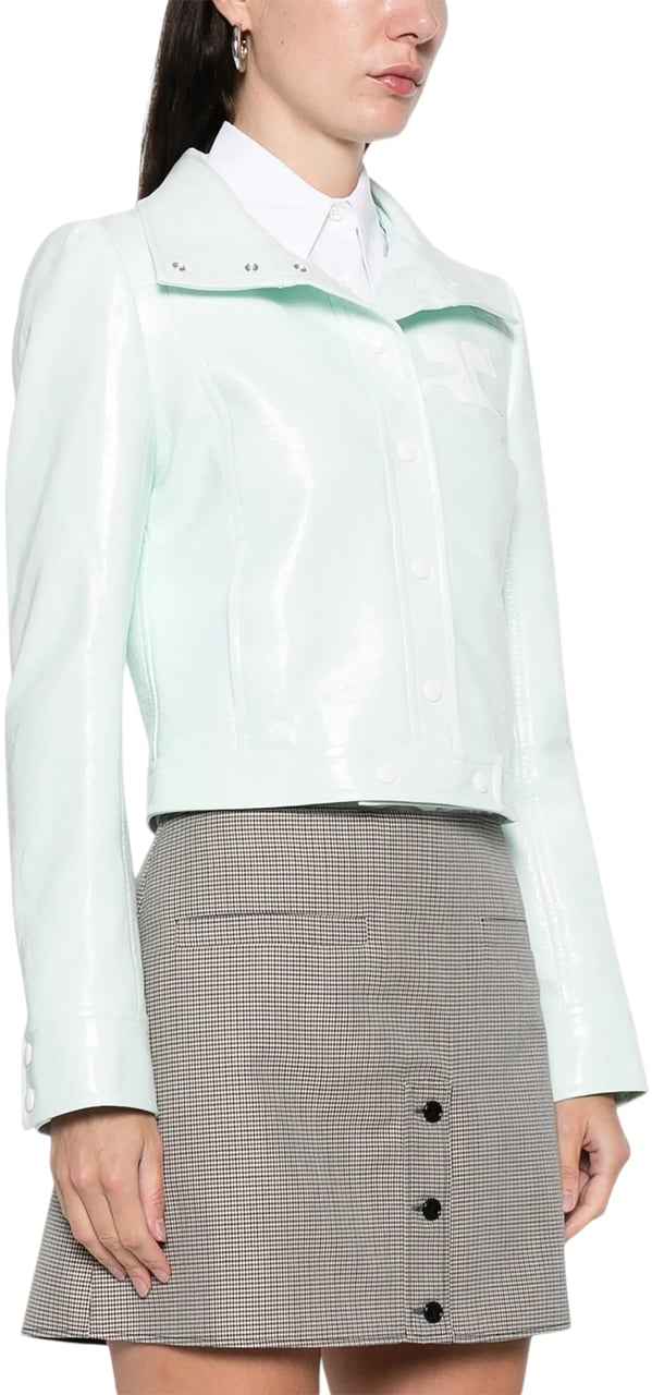 COURREGES Coats Menta Lime