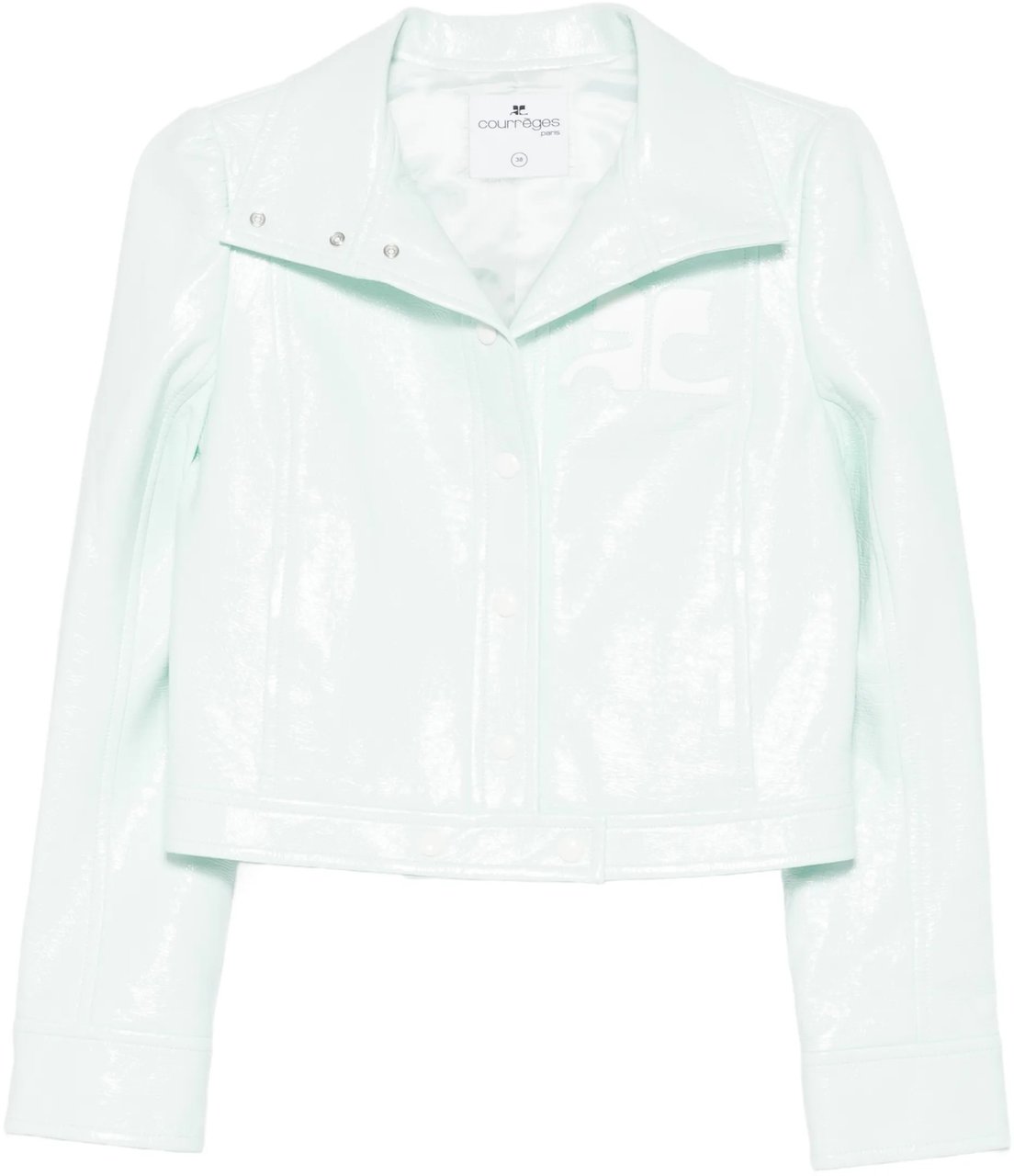 COURREGES Coats Menta Lime