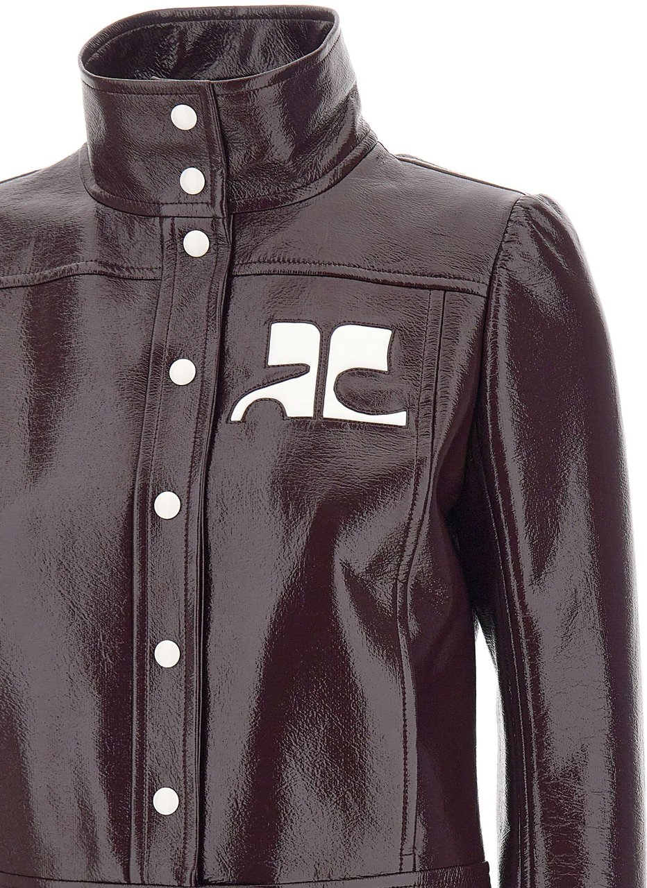 COURREGES Jackets Purple Paars