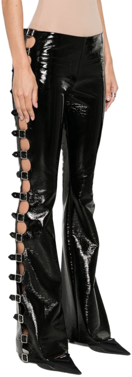 COURREGES Trousers Black Zwart