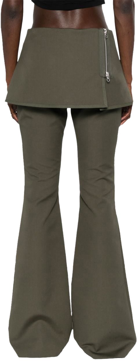 COURREGES Trousers Camouflage Green Groen