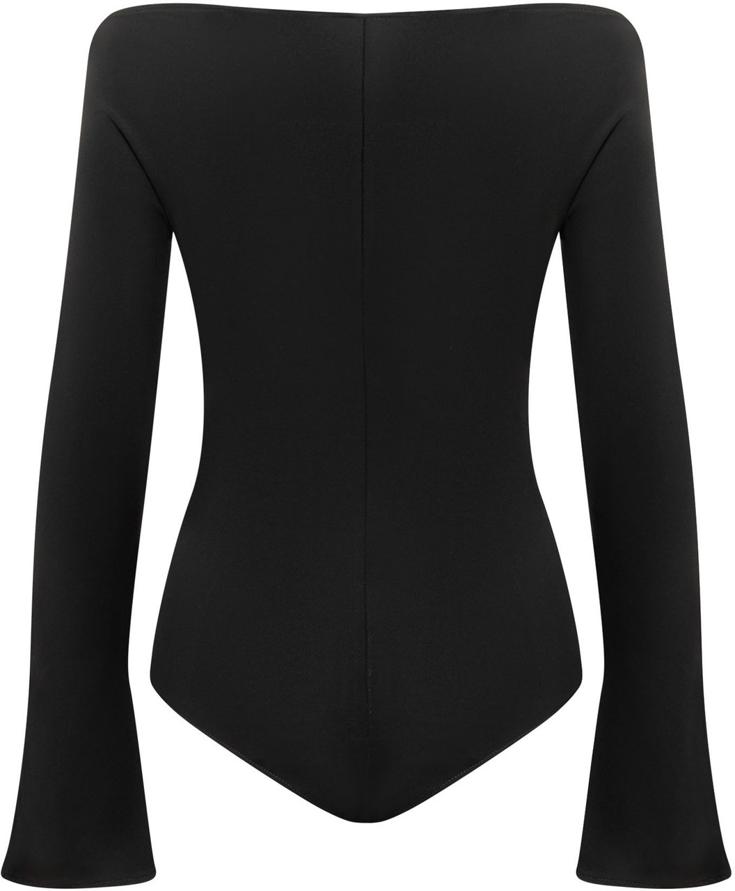 COURREGES Body in Crepe Jersey Zwart