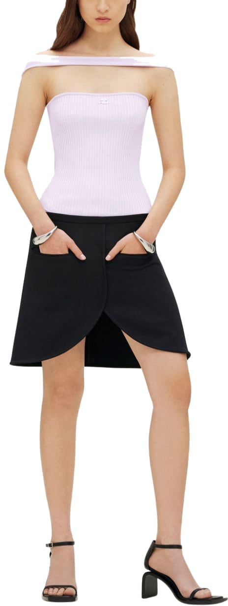 COURREGES Top Grey Grijs
