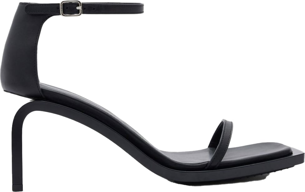 COURREGES Sandals Black Zwart
