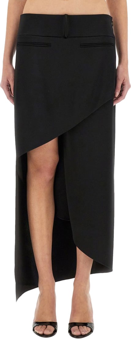 COURREGES "Infinity Heritage" Skirt Zwart