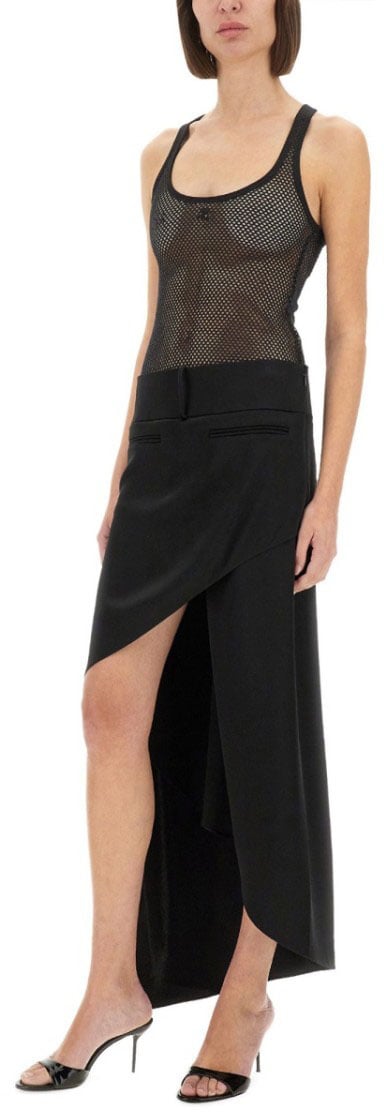 COURREGES "Infinity Heritage" Skirt Zwart