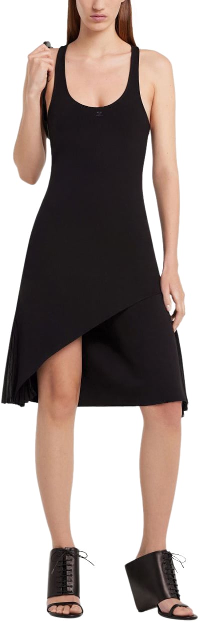 COURREGES Dresses Black Zwart