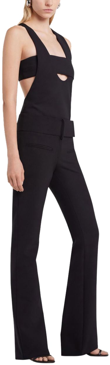 COURREGES Top Black Zwart