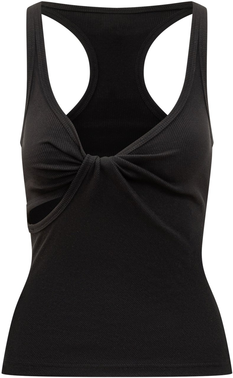 COURREGES Top Twist 90'S Zwart