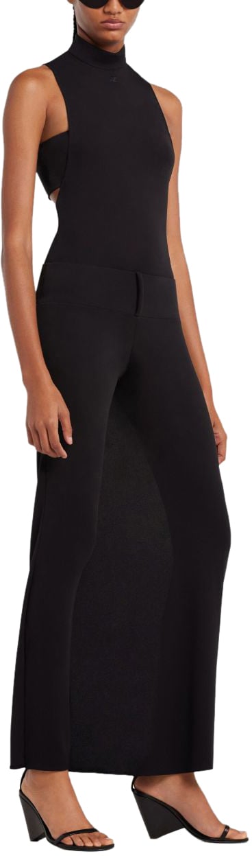 COURREGES Trousers Black Zwart