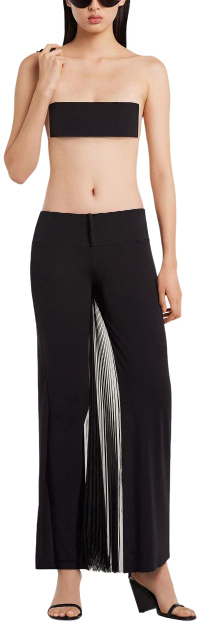 COURREGES Trousers Black Zwart