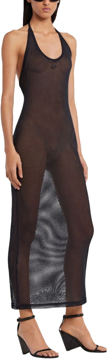 COURREGES Dresses Black Zwart