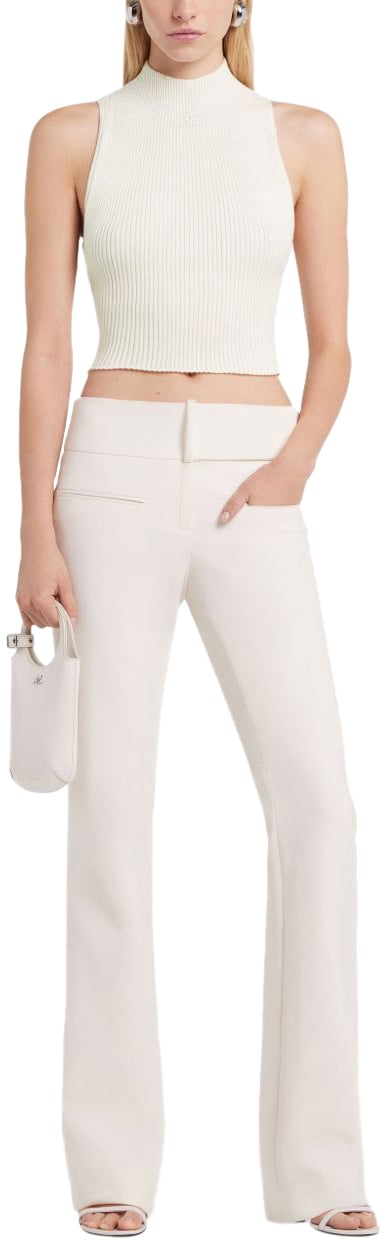COURREGES Top Heritage White Wit