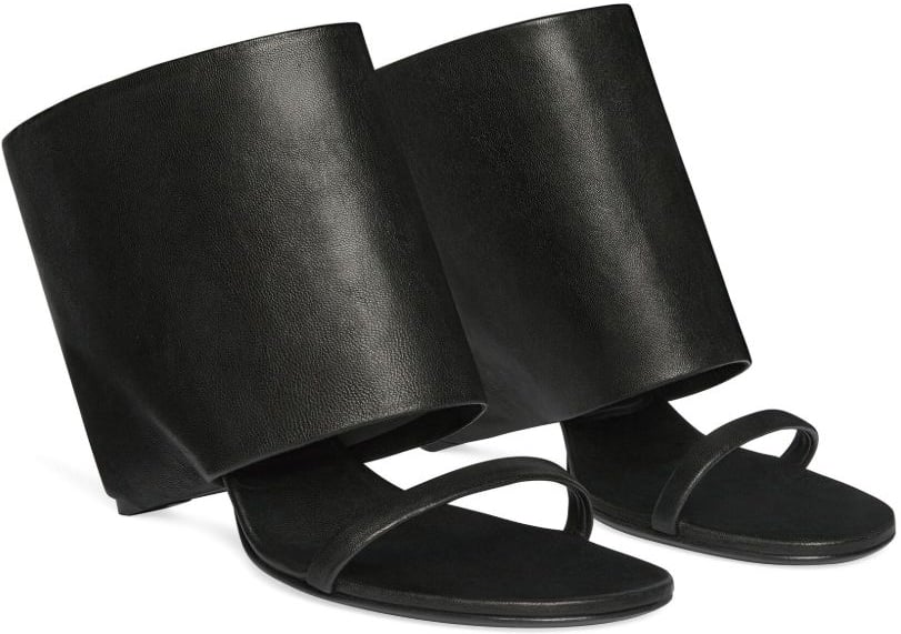 COURREGES Sandals Black Zwart