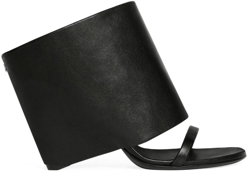 COURREGES Sandals Black Zwart