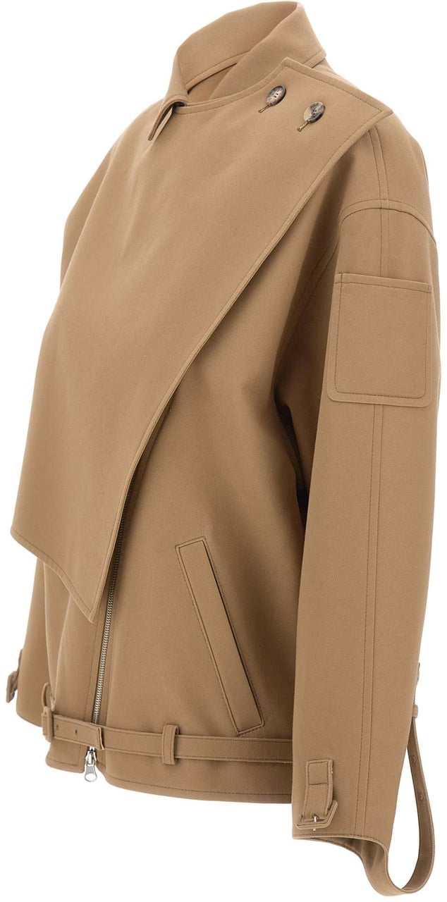 COURREGES Coats Brown Beige