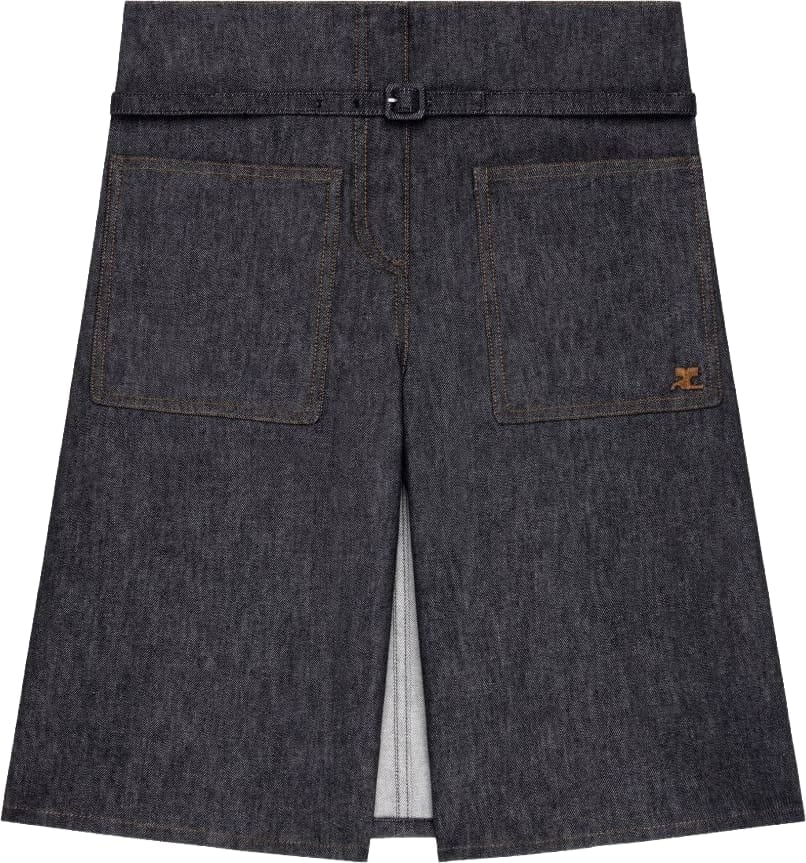 COURREGES Shorts Blu Blauw