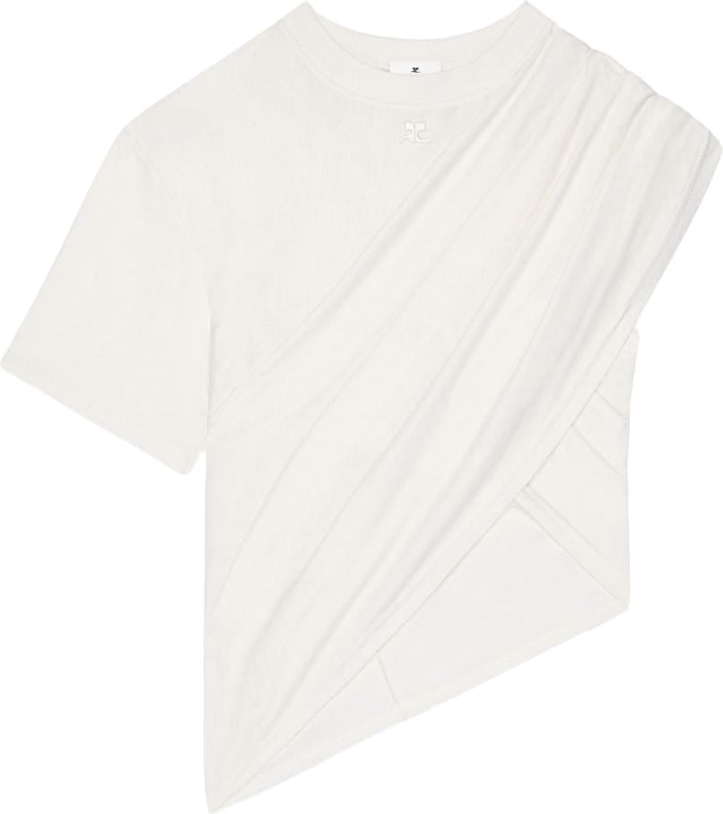 COURREGES T-Shirts And Polos Bianco Wit