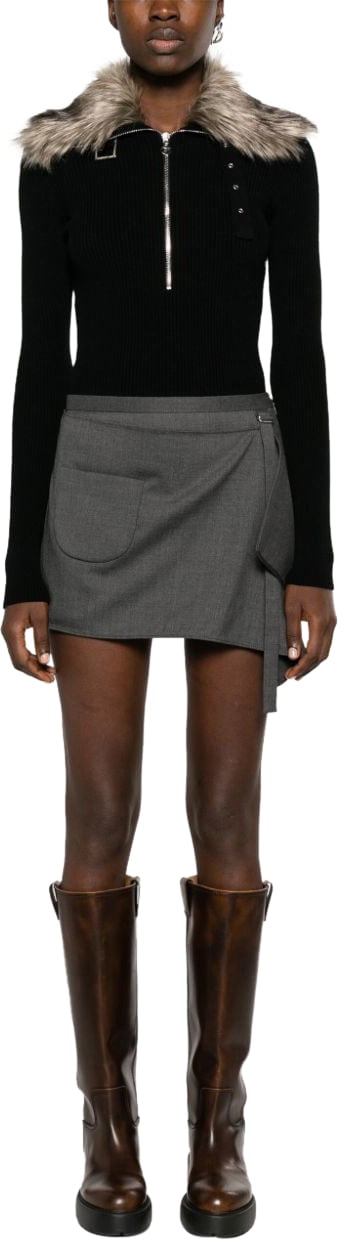 COURREGES Skirts Steel Grey Grijs