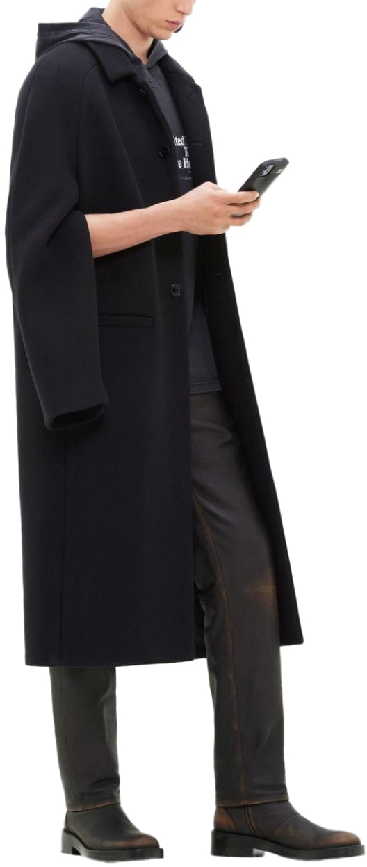 COURREGES Coats Black Zwart