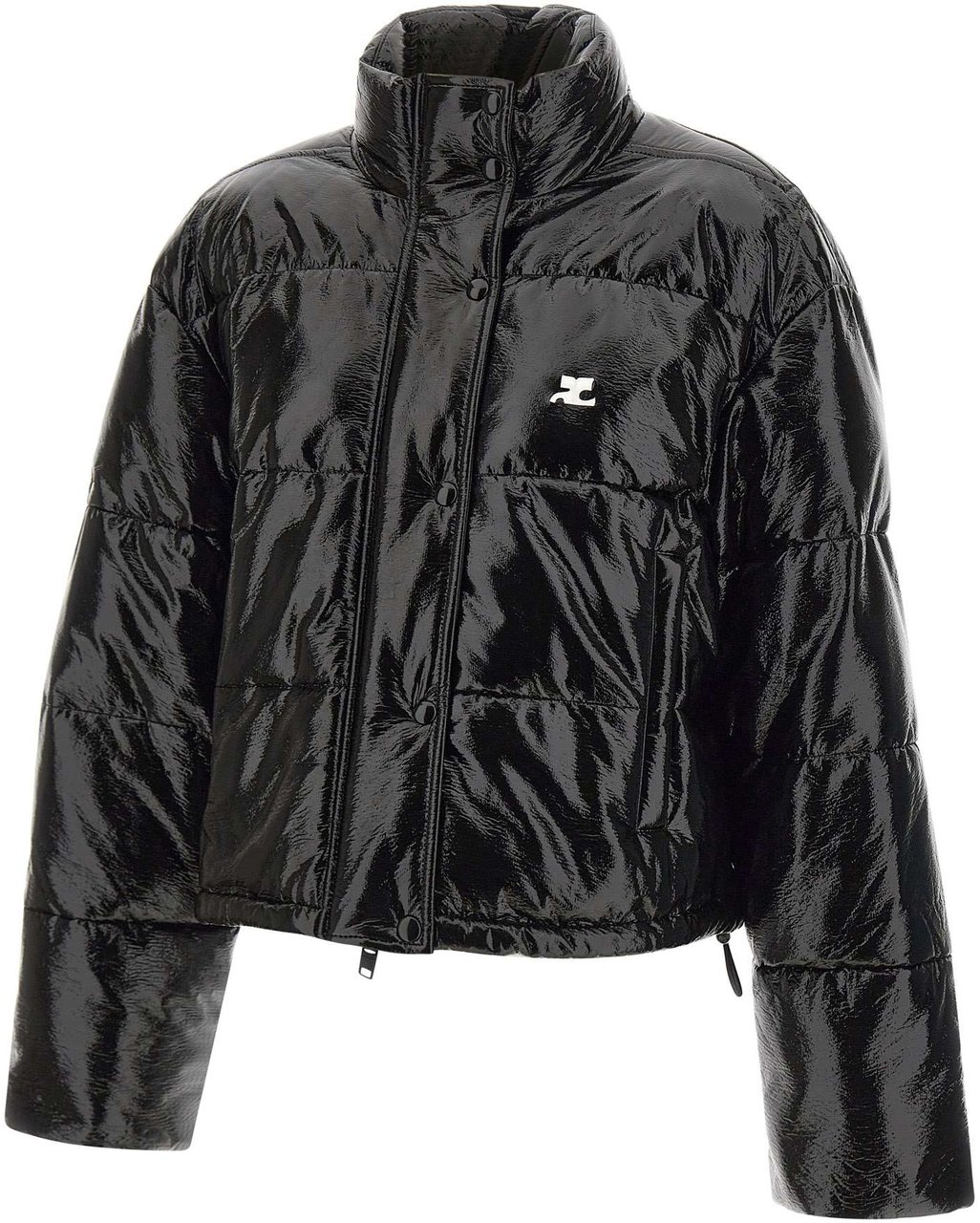 COURREGES Coats Black Zwart