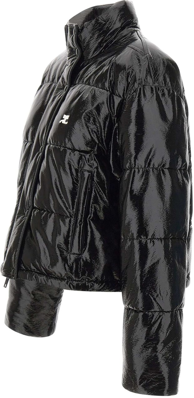 COURREGES Coats Black Zwart