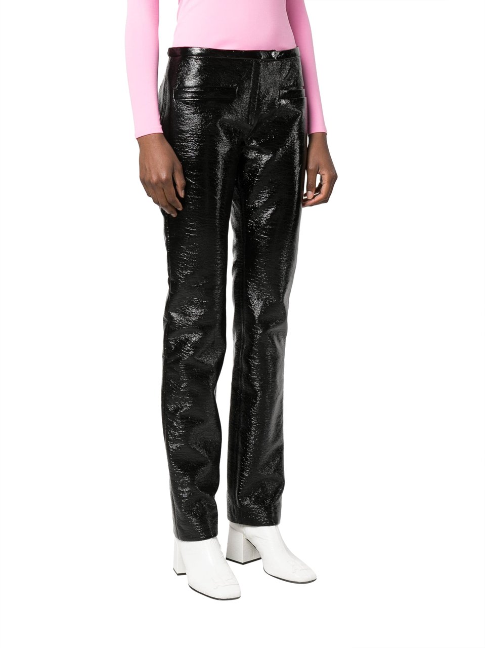 COURREGES Trousers Black Zwart