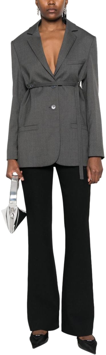 COURREGES Jackets Steel Grey Grijs