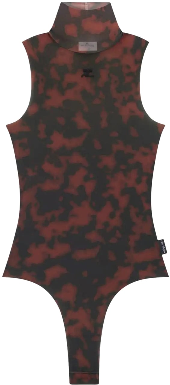 COURREGES Top Havanatortoise Dierenprint
