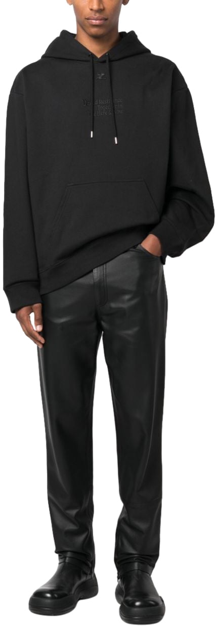 COURREGES Sweaters Black Zwart