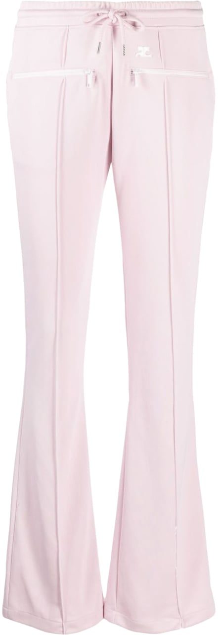 COURREGES Trousers Powder Pink Roze