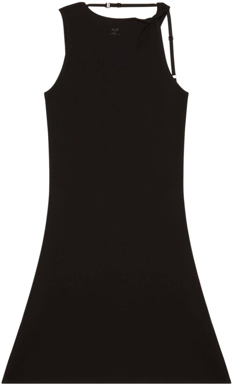 COURREGES Dresses Black Zwart