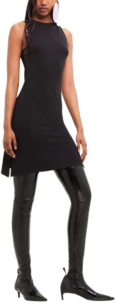 COURREGES Dresses Black Zwart