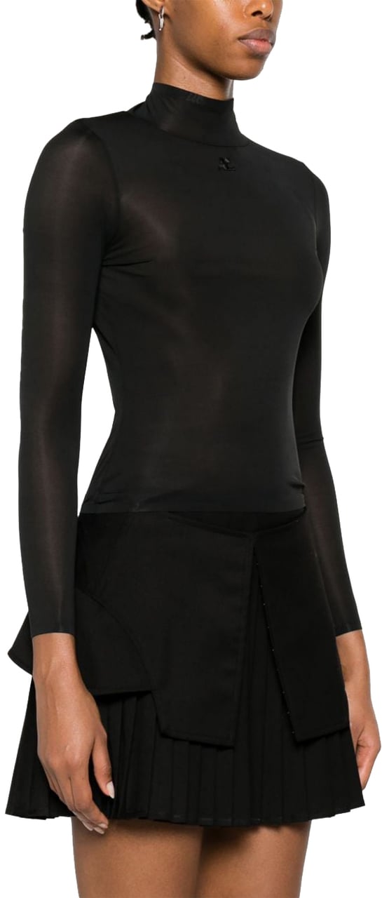 COURREGES Sweaters Black Zwart