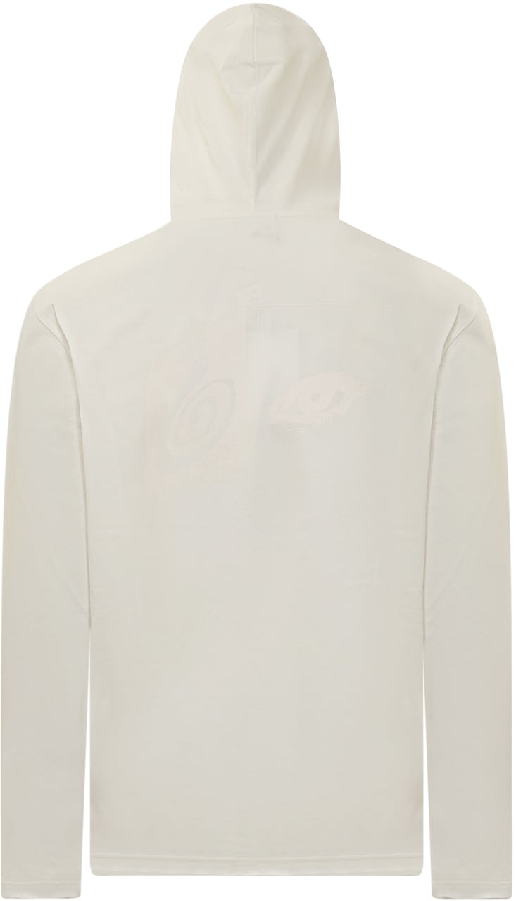 COURREGES Felpa con Cappuccio Wit
