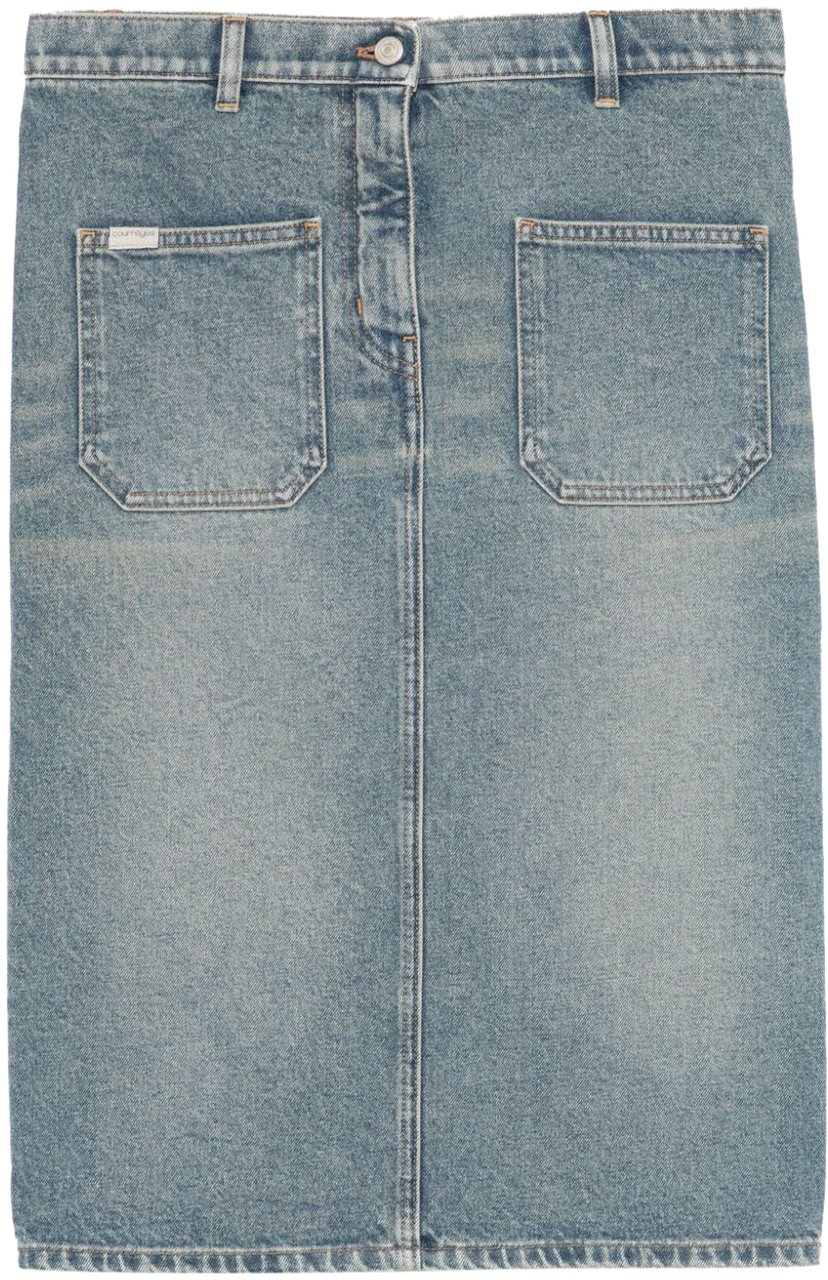 COURREGES Skirts Medium Blue Blauw