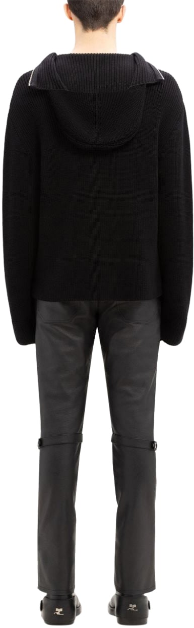 COURREGES Sweaters Black Zwart